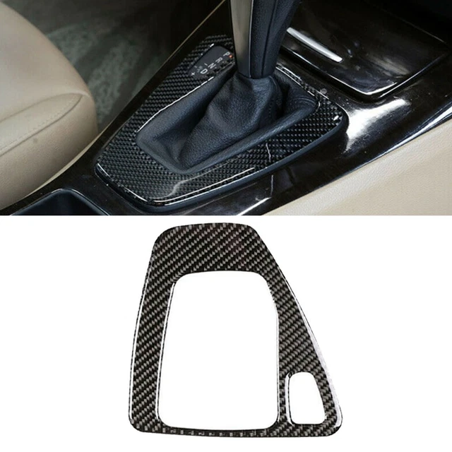 Elegante copertura pannello cambio in fibra di carbonio per BMW E90 E92 E93 2005