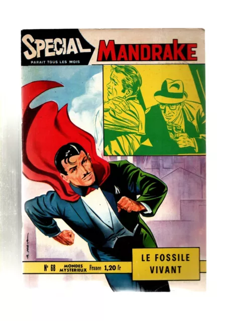 Spécial Mandrake n°68. Mondes mystérieux. Remparts 1969. TBE