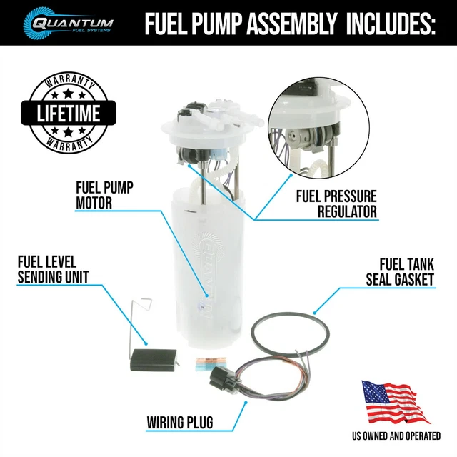 thumbnail image 2 of QFS Fuel Pump Assembly For Pontiac Firebird/Trans Am 1999-2002 – In-Tank Replacement E3368M 2 of 2