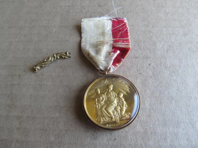Medal Medallion Honorable Testimonial of Masonic Charity & Benevolence 15CT