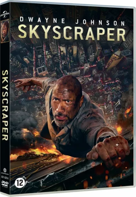 Dvd - Skyscraper  (2018) Dwayne Johnson (New  /Nieuw / Nouveau / Sealed)