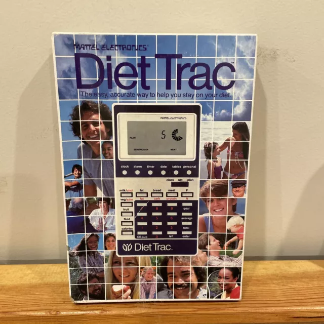 NEW IN BOX NIB Diet Trac Mattel Electronics Personal Diet Computer 3630