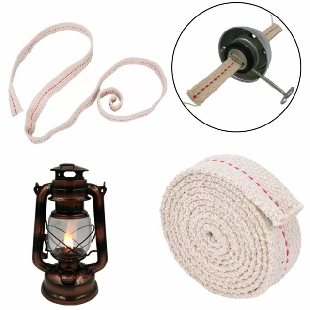 Cotton Core Flat Lampwick Oil Lamp Wick Barn Lantern Kerosene Lantern