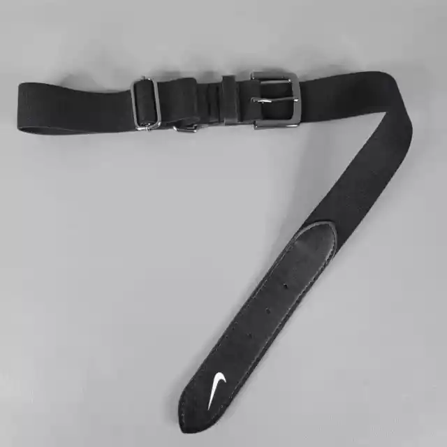 Nike Unisex Baseball Buckle Belt Elastic Adjustable Stretchy Black One Size