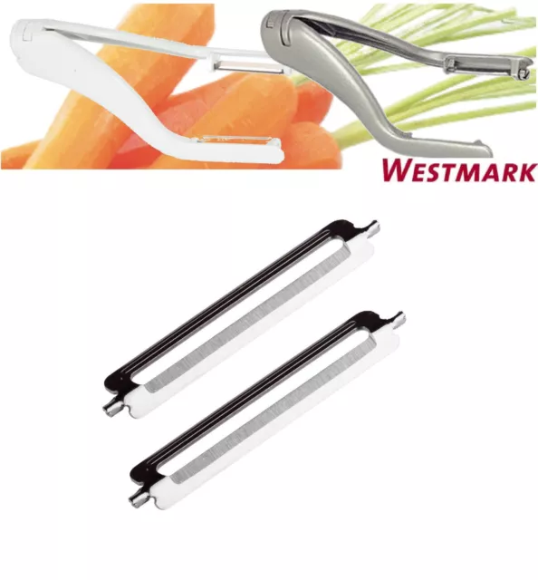 Lames de rechange Westmark pour double éplucheur d'asperges éplucheur en acier inoxydable 2