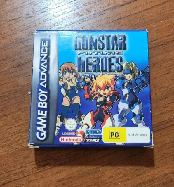 Gunstar Future Heroes - Nintendo Gameboy Advance GBA