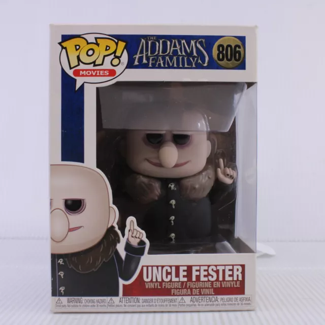 G1 Funko Pop Movies Uncle Fester Addams Family Vinyl Figure 806