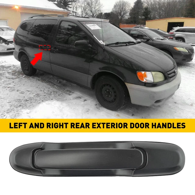 For 98-03 Toyota Sienna Outside Exterior Sliding Door Handle Left or Right Rear