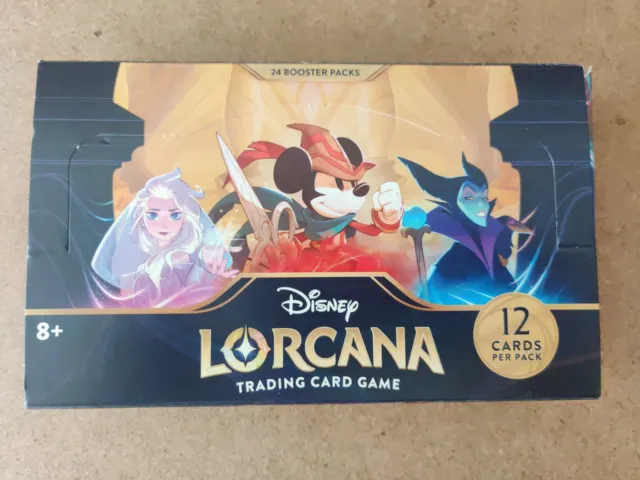 Disney Lorcana TCG Booster Box The First Chapter - 24 Packs - SEALED!