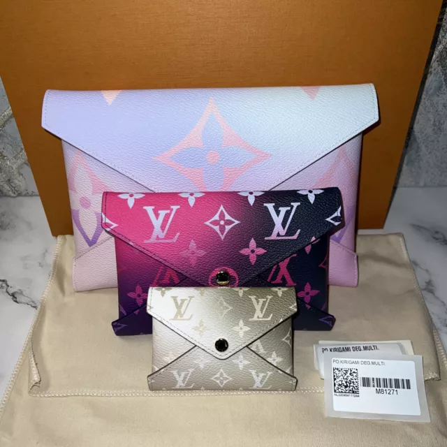 Pre-Loved Louis Vuitton Kirigami Pochette 3 Envelope Bags Sunrise Past –  Loveforluxeconsignment