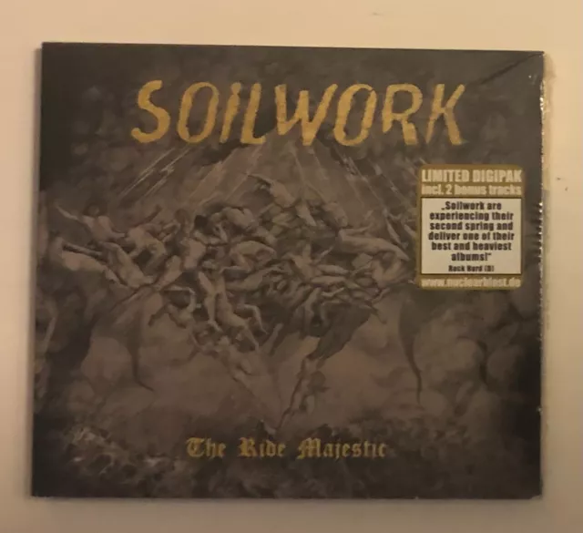 Soilwork - The Ride Majestic Cd Album 2015 Neuf/Sealed Limited Edition Digipak