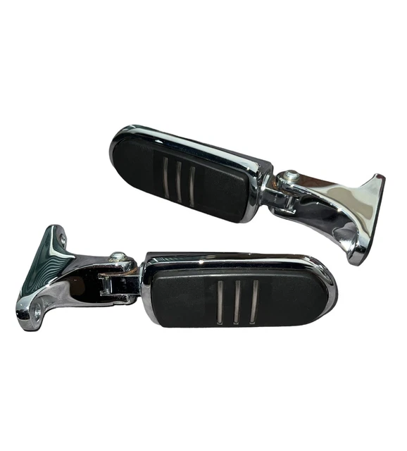 Genuine 88-22 Harley Streamliner Touring Passenger Foot Pegs & Mounts Chrome