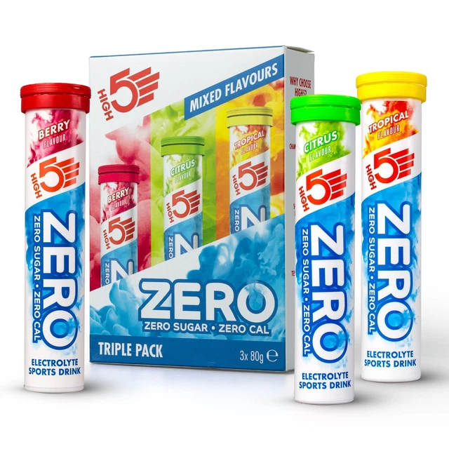 HIGH5 ZERO ELECTROLYTE Tablet - Hydration Tablets Enhanced with Vitamin ...