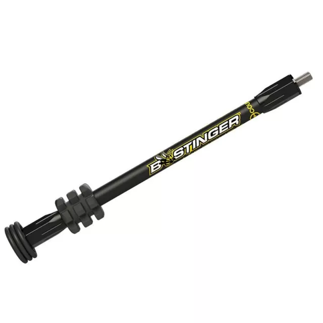 Bee Stinger Microhex Hunting Stabilizer - 8" - New Fits Hoyt, Mathews, Bear, Pse