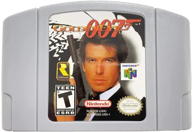 US Golden EYE 007 Video Game Cards Cartridge for Nintendo N64 Console US Version