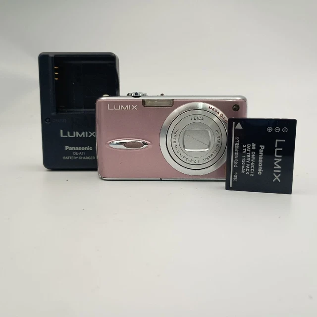 5464 Panasonic Lumix ピンク デジカメ FX01 美品 Panasonic DMC