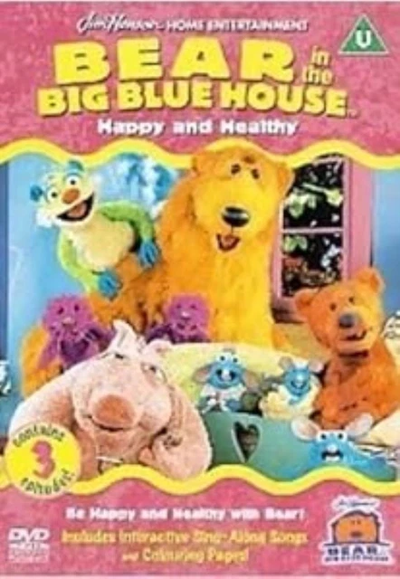 bear-in-the-big-blue-house-happy-and-healthy-dvd-bear-19-99-picclick-uk