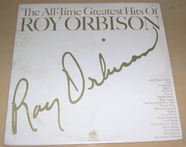 ROY ORBISON - All Time Greatest Hits of Roy Orbison (2LP, 1976) VG to Very Good+