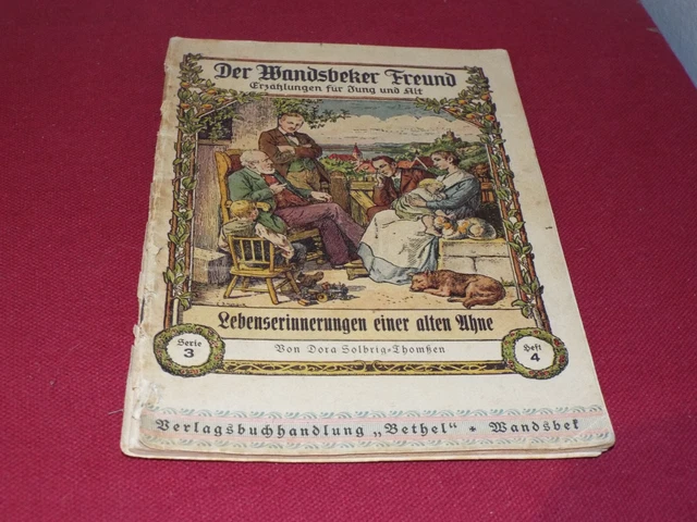 Antikes Buch -Wandsbeker Hefte Erzählungen für Jung und Alt Mai 1935