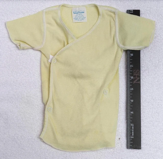 Vintage Luce Giallo Piccolo Mondo Sonno Abito 18 Mesi Jds