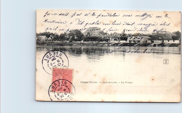 58 COSNE SUR LOIRE  -carte postale ancienne [JR03527]