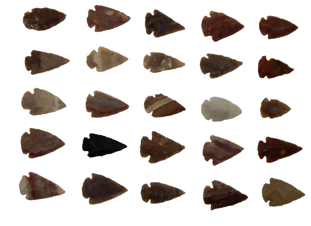 Arrowhead Collection Each Approximately 1 1/2'' Long X 1'' Wide