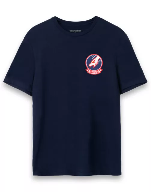 Top Gun Blue Short Sleeved T-Shirt (Mens)