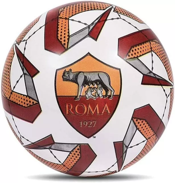 Pallone palla Calcio as roma 23 CM UFFICIALE MONDO In Plastica Misura 5