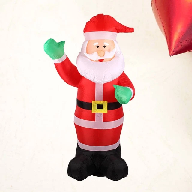 1,8 gonfiabile Babbo Natale verde mano Natale gonfiabile Natale