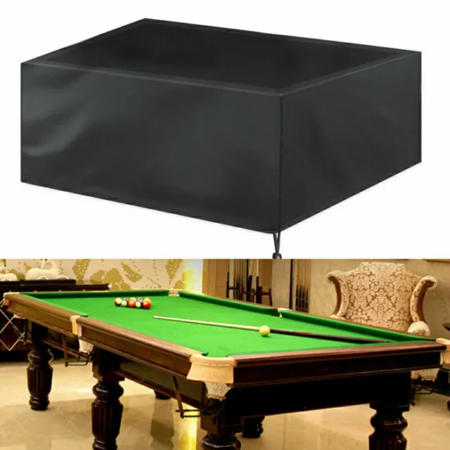 【DE】 Billiard Pool Tischdecke Wasserfest Staubdicht 210D Oxford Tuch Voll Schutz