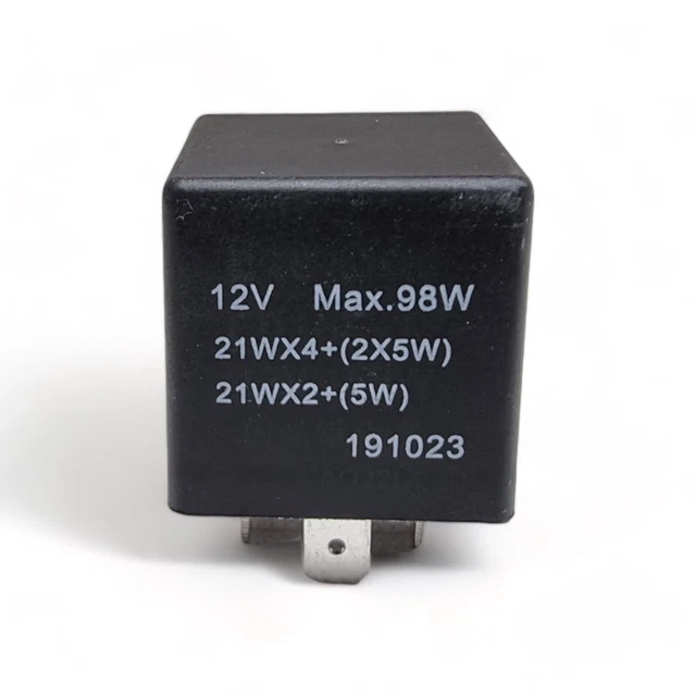 Relè Lampeggiante Per Moto 3 Pin - 12V, Per Indicatori Di Direzione, Compatibile Con GY6 50-150cc Scooter, Ciclomotori, ATV - 8