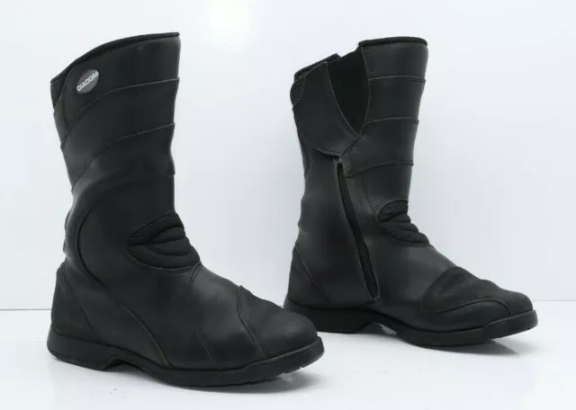 Stiefel Diadora Touring Eu 40 Mann Schwarz Leder Gebraucht (STM24) Fahrt GS Adv