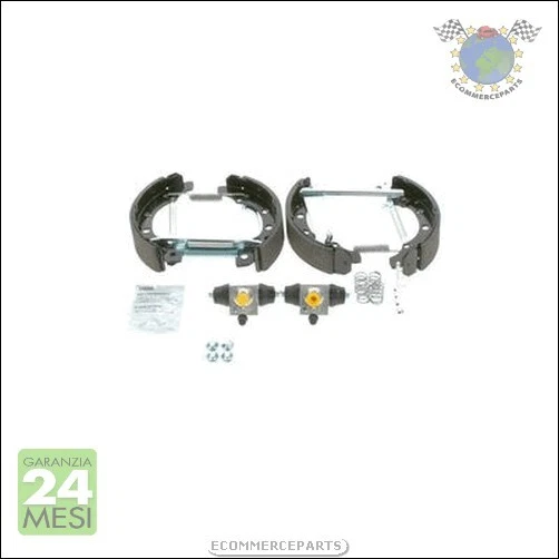 Kit Ganasce Freno Bosch per SEAT Mii SKODA CITIGO VW LOAD UP! P