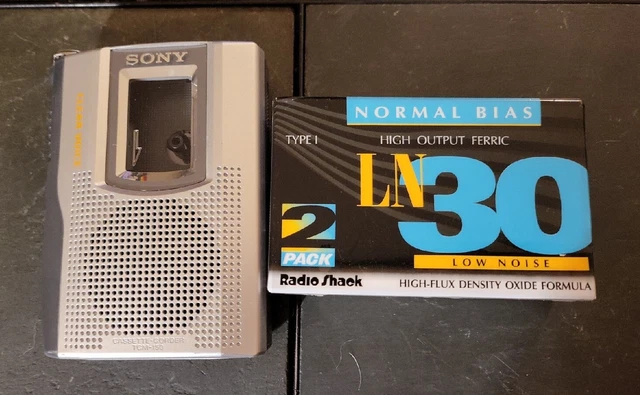 SONY® CLEAR VOICE TCM-150  Personal Cassette Player/ Voice Recorder