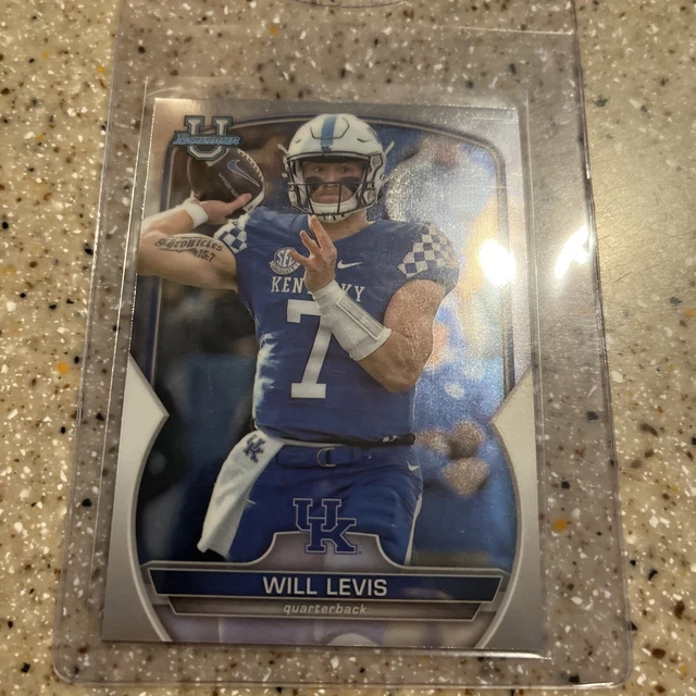 2022 Bowman U Chrome Will Levis #5 Kentucky Wildcats Tennessee Titans Mint