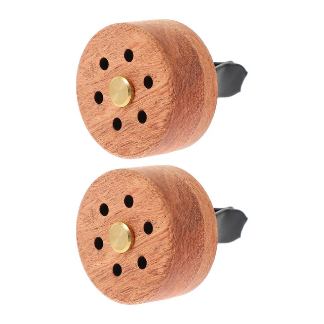 2 Pcs Air Purifier Car Clip Car Diffuser Woodsy Decor Perfume Clip