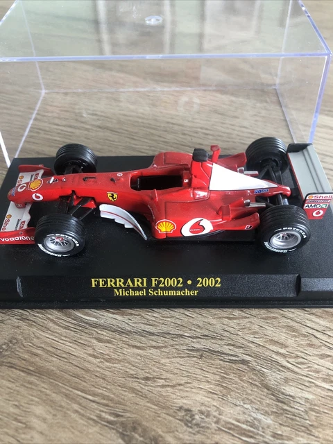1/43 HOTWHEELS F1 FERRARI F-2002 SCHUMACHER