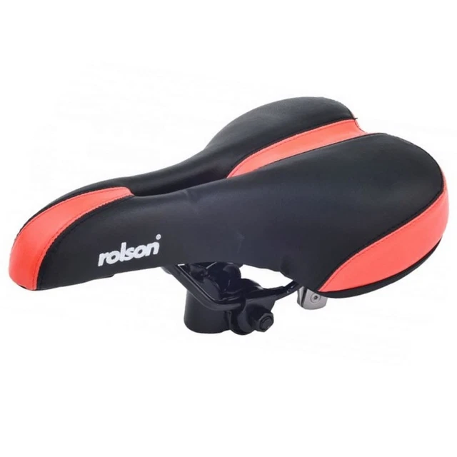 Rolson Fahrradsitz Sattel MTB sportlicher Komfort weich plus gepolsterter Sitz 260 x 145 mm