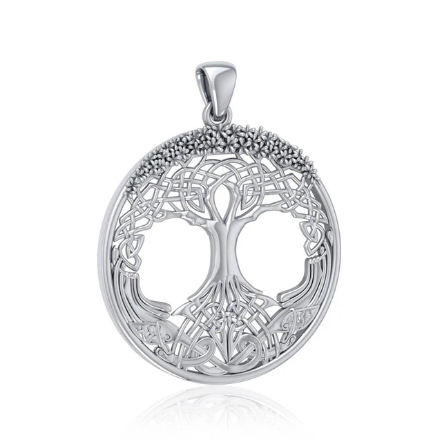 Tree of Life Pendant .925 Sterling Silver by Peter Stone Jewelry New Beginnings