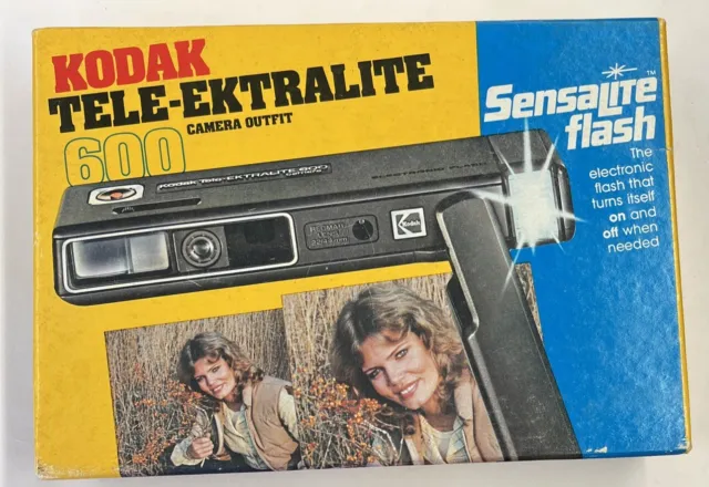 Película Kodak Tele-Ektralite 600 110 probada funcionando