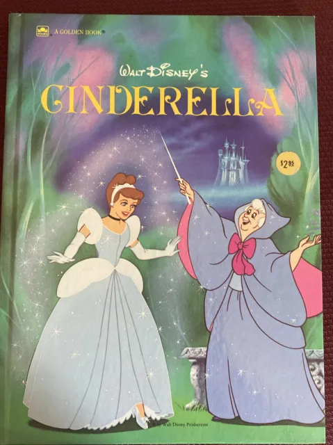 A Big Golden Book Walt Disney’s Classic Cinderella Hardcover