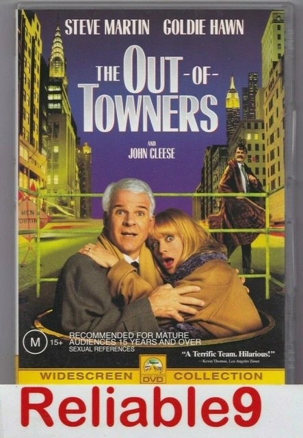 The Out Of Towners 1999 Full Movie STEVE MARTIN+GOLDEN HAWN - The out of towners DVD Region4-1999 made in
