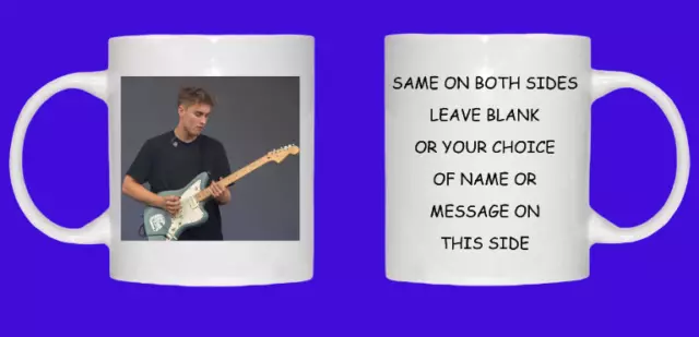 Sam Fender Personalised White Mug Fast Postage Ideal Gift Choice Of Designs