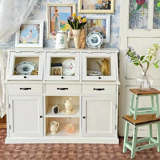 Melody Jane Puppenhaus Miniatur-Zubehör - Unvollendete Holz-Schublade Mit Knauf Im Maßstab 1:12