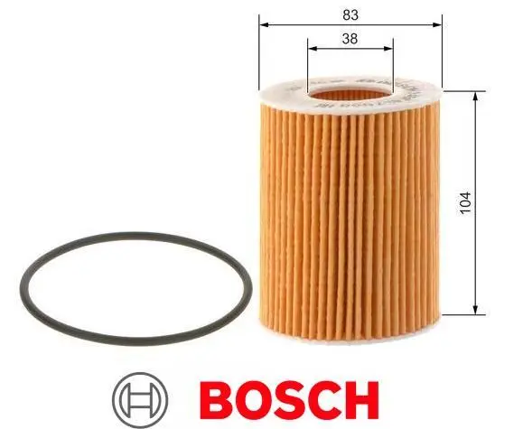 BOSCH Oil Filter fits BMW E46 320i 323i 325i 328i 330i : 11427512300