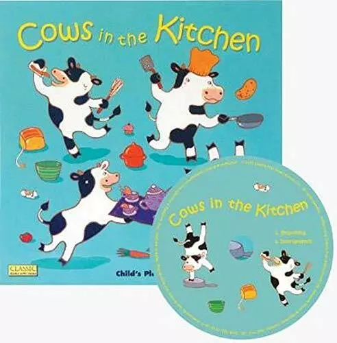 Vacas En Cocina (Clásico Libros Con Agujeros GB Suave Cubierta CD) Por, Nuevo Bo