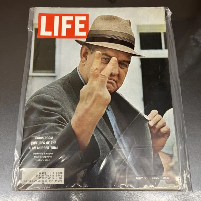 LIFE Magazine: Ku Klux Klan (KKK) Murder Trial - Vladimir Horowitz, May 21, 1965