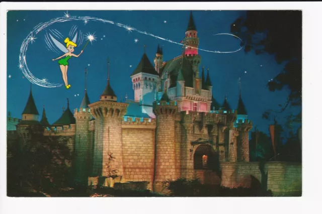 Disneyland The Magic Kingdom Fantasyland Sleeping Beautys Castle Chrome Postcard