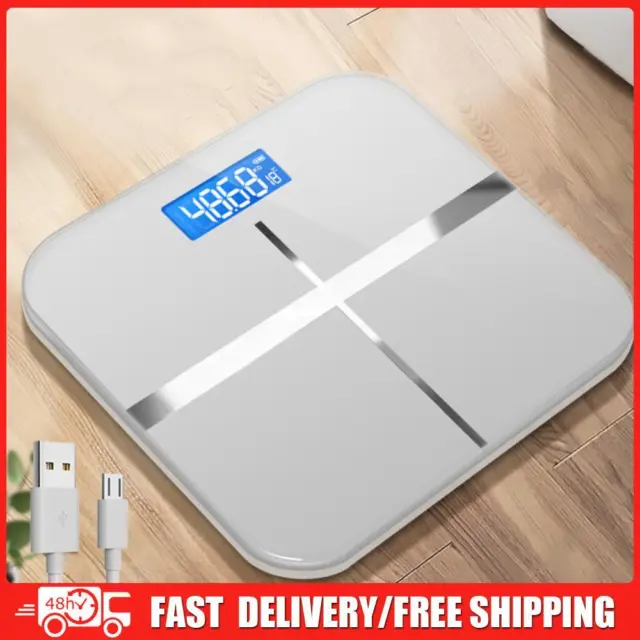 Intelligent Weight Scale Human Scale Temperature Measurement (White Battery)
