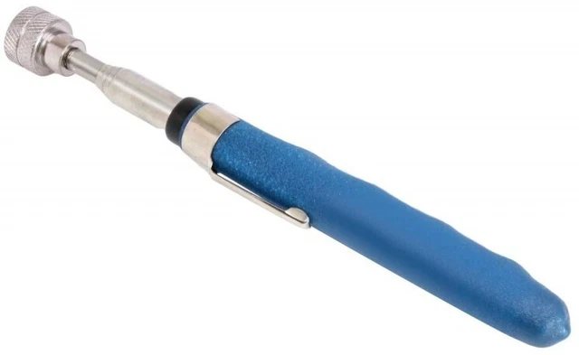 Pitlane Performance Teleskop-Magnetheber – 10 Kg Neodym-Magnet, Ausziehbar Bis 78 Cm – Für Werkstatt & Garage